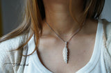 Ombre Leaf necklace