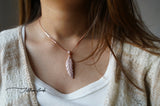 Ombre Leaf necklace