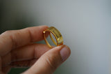 Mini Personalized engraved ring