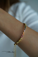 Multi-colored Adjustable Cuff