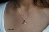 Dainty Evil Eye Necklace