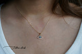 Dainty Evil Eye Necklace