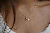 Dainty Evil Eye Necklace