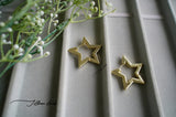 Gold Star Earring