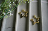 Gold Star Earring