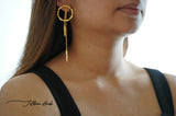 Twisted Drop Earrings