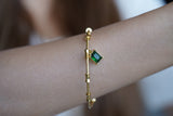 Greenstone Cuff Bracelet