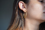 Gold Molten Hoops