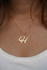 Statement Initial Necklace