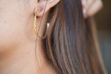 Gold Molten Hoops